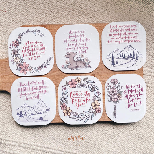 Wilderness | 6 Individual Stickers