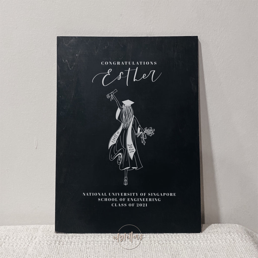 Wooden Signage | Graduation