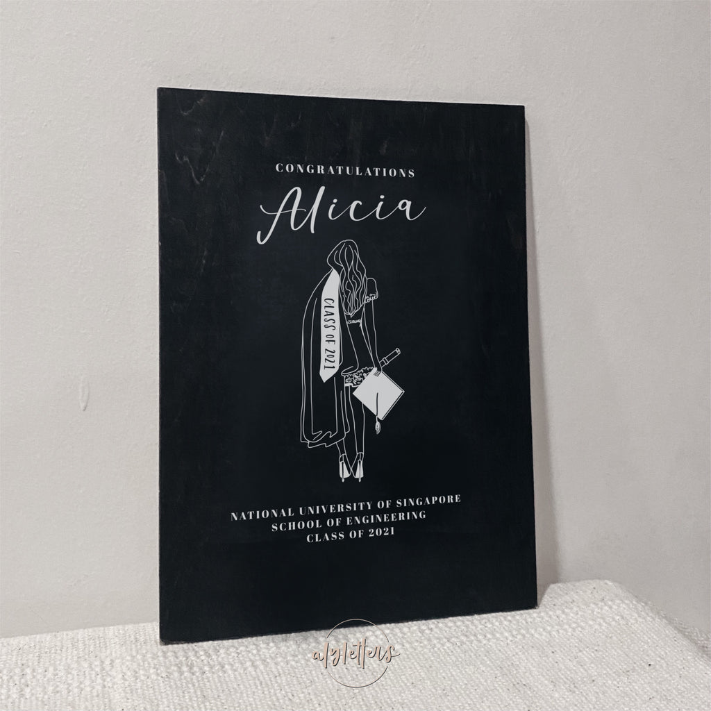 Wooden Signage | Graduation